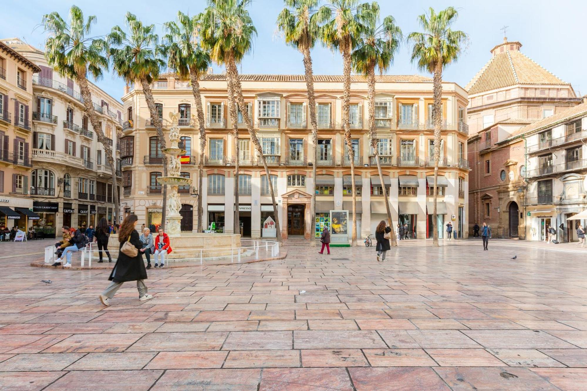 Apartament Plaza De La Constitucion Malaga Zewnętrze zdjęcie